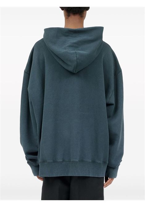 felpa con logo inverso unisex nero antracite in cotone MAISON MARGIELA | S50GU0216 S25570860